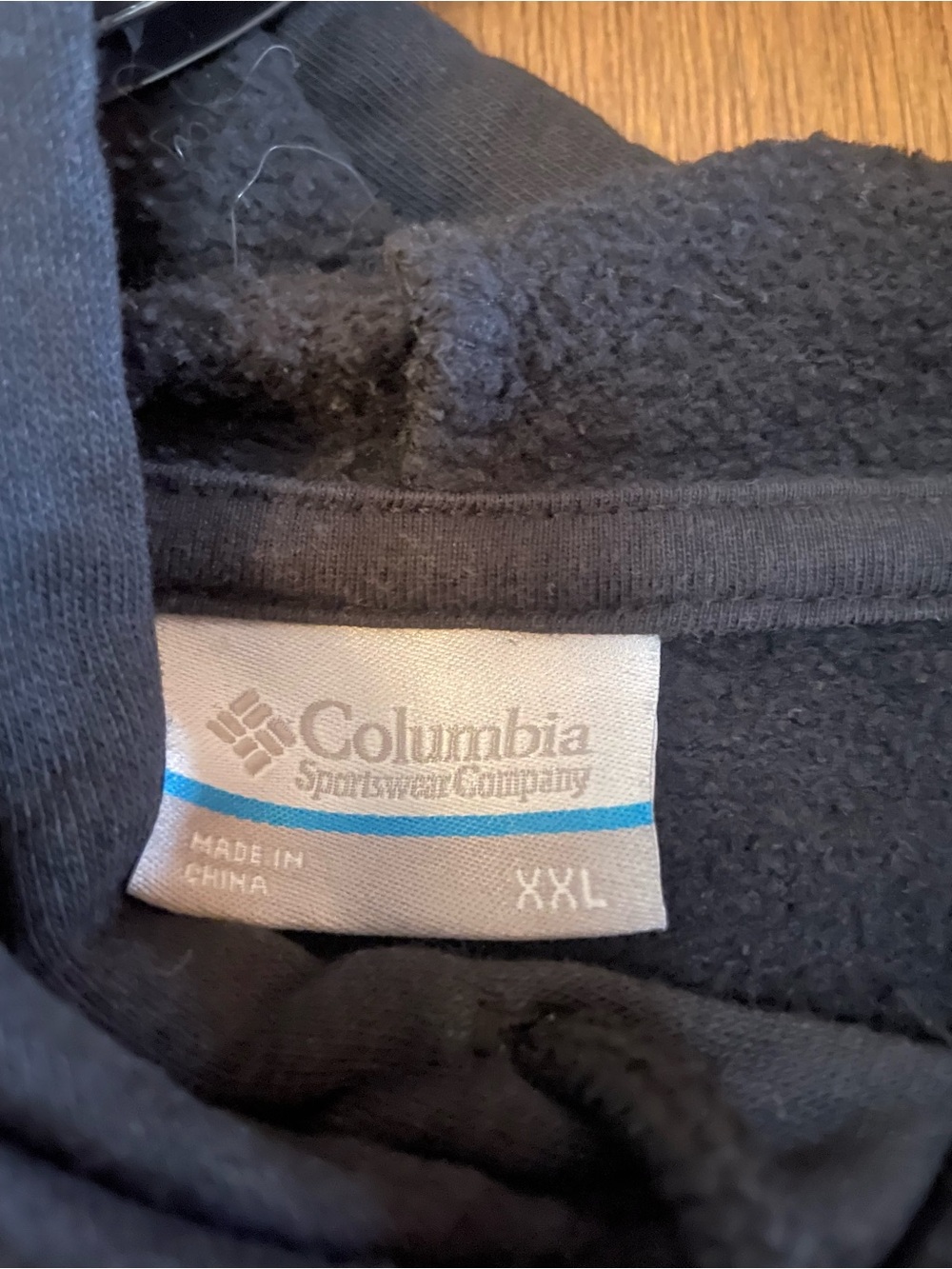 Columbia Men’s Black Zip-Up Fleece Hoodie